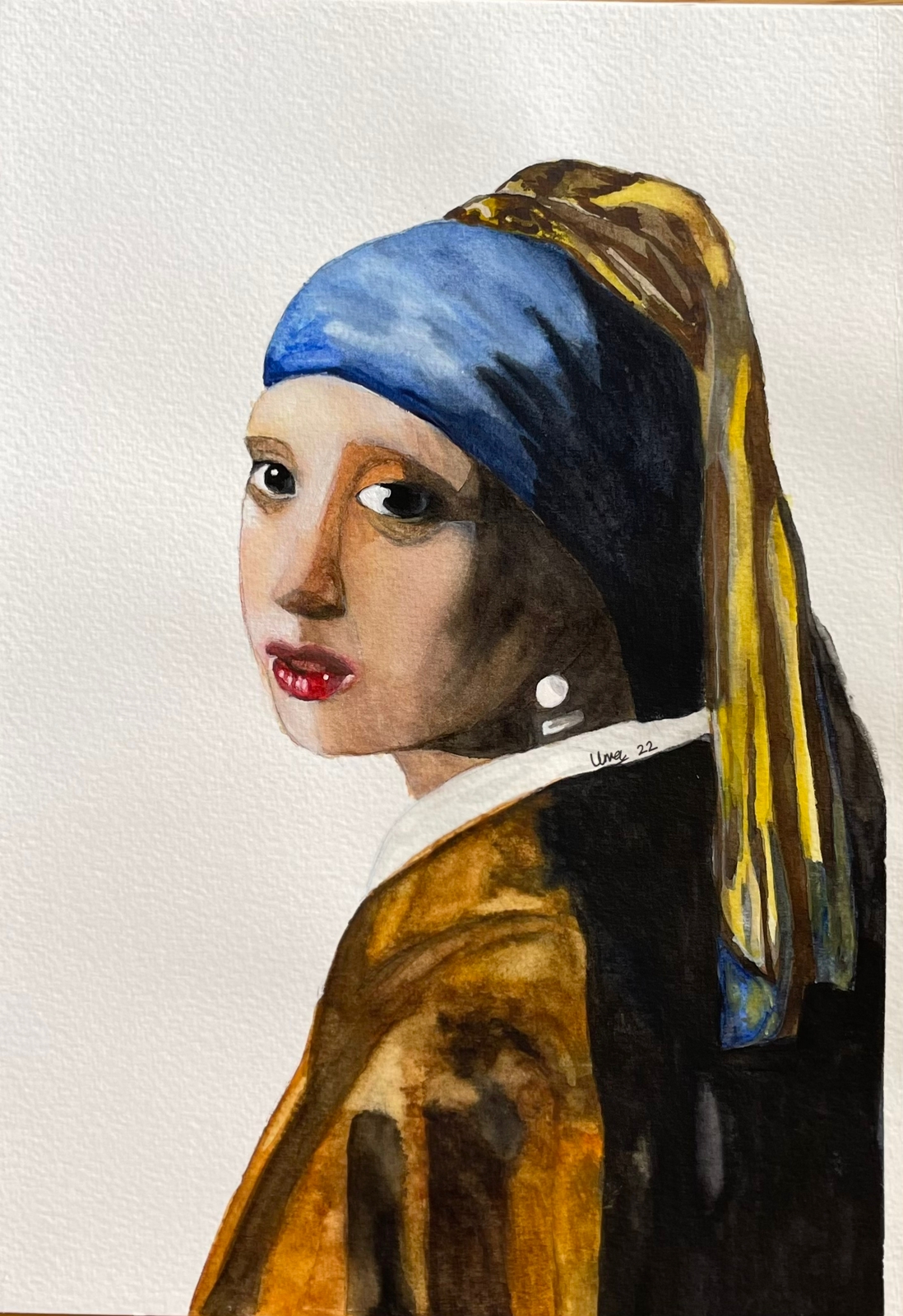 Not the Girl With Pearl Earings